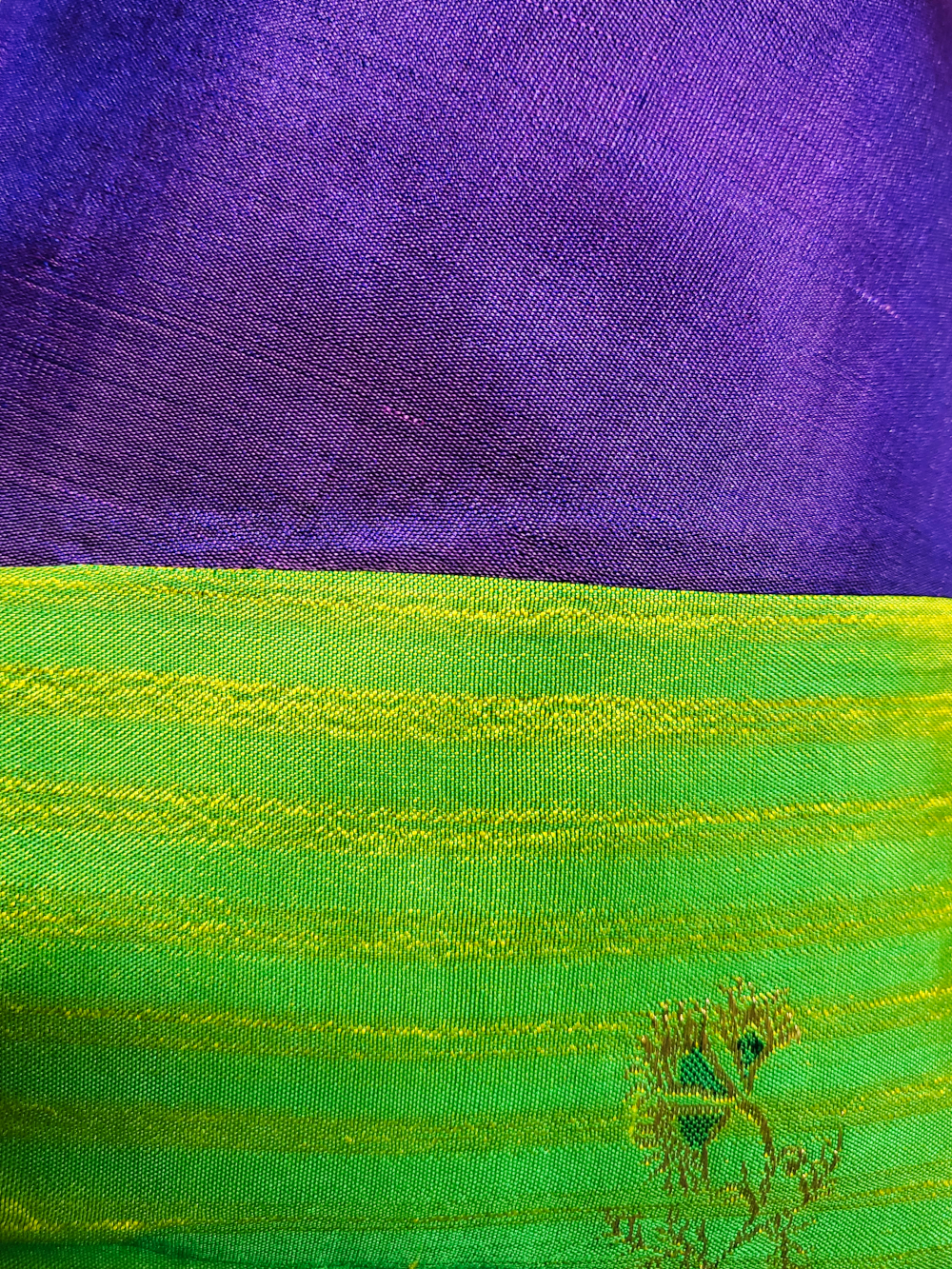 It's Cheesy clutch - Kanchipuram Series - 1of1