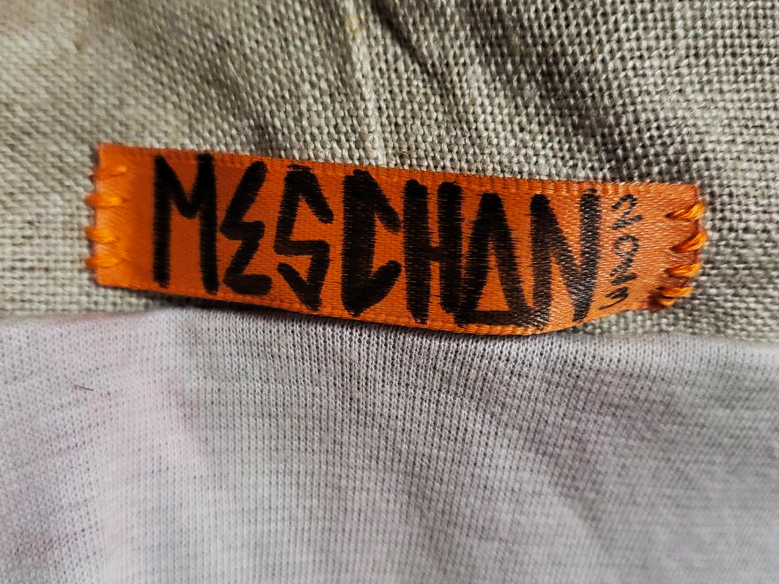 Artiste Sauvage cropped hoodie - Kanchipuram Series - 3of3