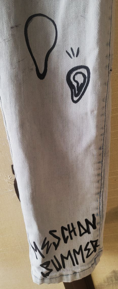 is W A Y shape Acid Wash Jeans - 1of1