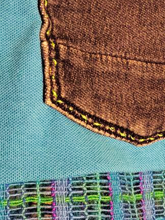 Teal Crop Top - 1 of 1